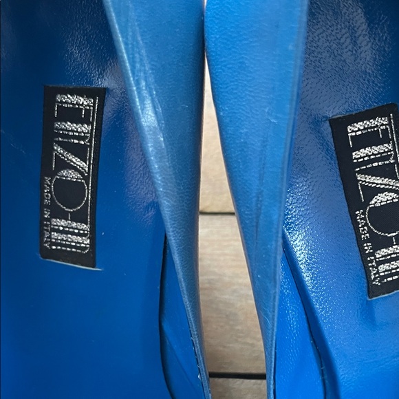 Vintage Italian Blue Heels🧢 - Picture 7 of 11